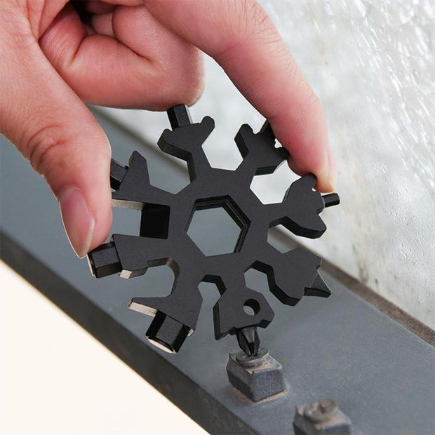 Luxurious Snowflake 18-in-1 stainless steel Multi-tool
