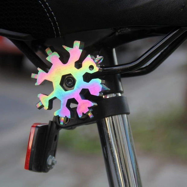 Luxurious Snowflake 18-in-1 stainless steel Multi-tool