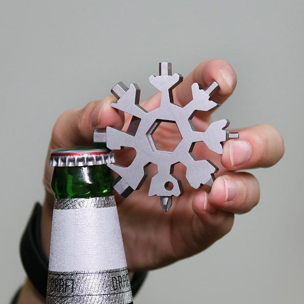 Luxurious Snowflake 18-in-1 stainless steel Multi-tool