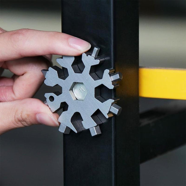 Luxurious Snowflake 18-in-1 stainless steel Multi-tool