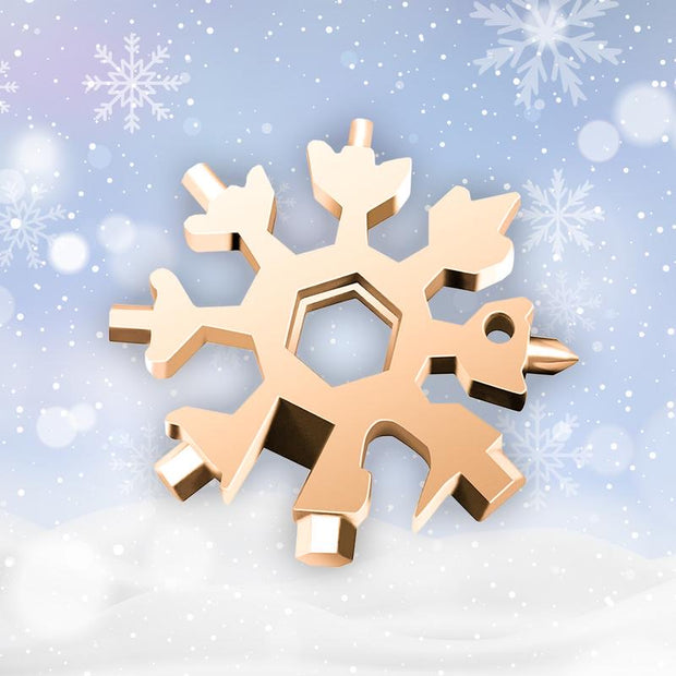Luxurious Snowflake 18-in-1 stainless steel Multi-tool