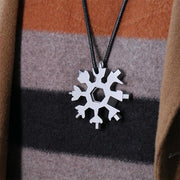 Luxurious Snowflake 18-in-1 stainless steel Multi-tool