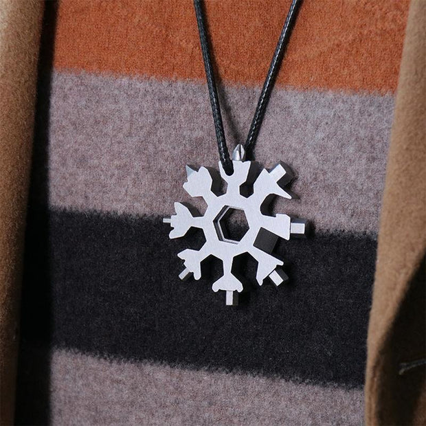 Luxurious Snowflake 18-in-1 stainless steel Multi-tool