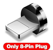 3-IN-1 MAGNETIC CABLE CHARGER - MICROUSB TYPE C LIGHTNING CORD FAST ADAPTER