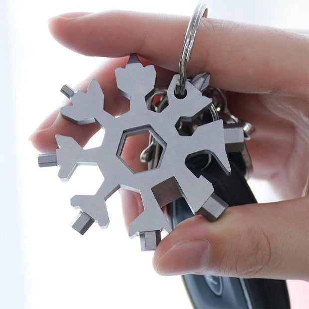 Luxurious Snowflake 18-in-1 stainless steel Multi-tool