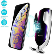 Wireless Automatic Sensor Car Phone Holder And Charger - Buy 2 Free Shipping