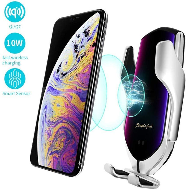 Wireless Automatic Sensor Car Phone Holder And Charger - Buy 2 Free Shipping