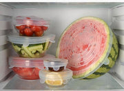 6 Pack Stretch & Seal Silicone Lids