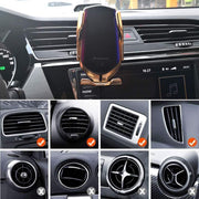 Wireless Automatic Sensor Car Phone Holder And Charger - Buy 2 Free Shipping
