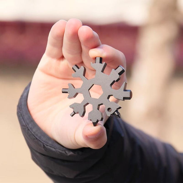Luxurious Snowflake 18-in-1 stainless steel Multi-tool