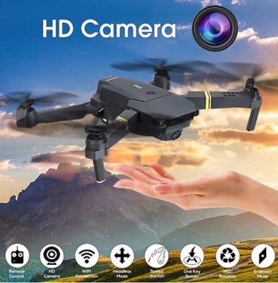 Eachine E58 2MP w/ 720P Camera WIFI FPV Foldable Selfie Drone RC Quadcopter RTF