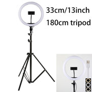 10inch 25cm USB charge New Selfie Ring Light Flash Led Camera Phone Photography Enhancing Photography for Smartphone Studio VK