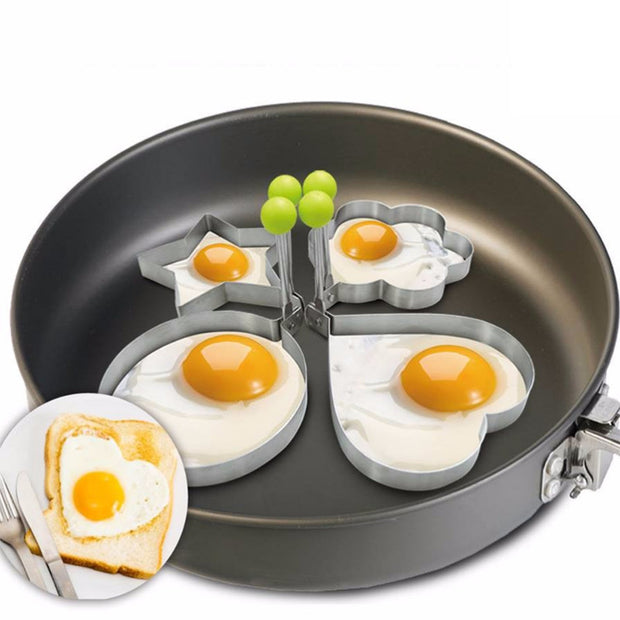 4 Pack Stainless Steel Molds