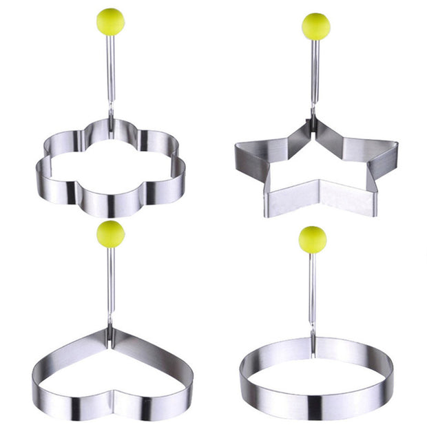 4 Pack Stainless Steel Molds