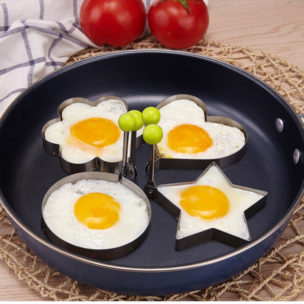 4 Pack Stainless Steel Molds
