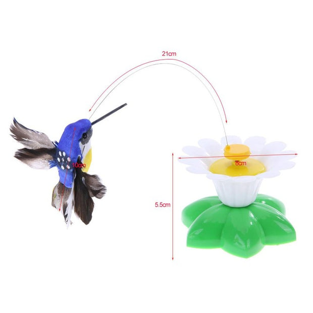 Electric rotating cat toy
