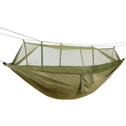 Double Person Travel Outdoor Camping Tent, Hanging Hammock Bed & Mosquito Net