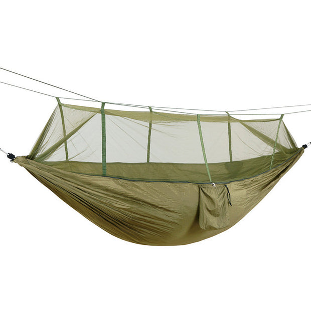 Double Person Travel Outdoor Camping Tent, Hanging Hammock Bed & Mosquito Net