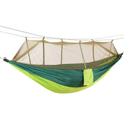 Double Person Travel Outdoor Camping Tent, Hanging Hammock Bed & Mosquito Net