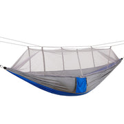 Double Person Travel Outdoor Camping Tent, Hanging Hammock Bed & Mosquito Net